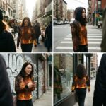 EMBER AURA – Damska bluza Crewneck - obrazek 5