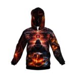 DATA CORE – Bluza z kapturem Oversize