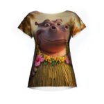 ALOHA VIBES Koszulka damska typu butterfly