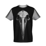 RAVEN SKULL Męski T-Shirt Sportowy