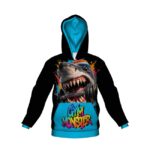 SHARK GYM MONSTER Bawełniana bluza z kapturem