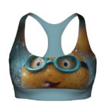 SWIMMY POTATO Top sportowy damski