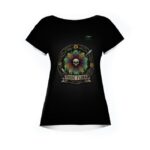 TOXIC FLORA Koszulka damska typu butterfly