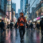 DATA CORE – Bluza z kapturem Oversize - obrazek 2