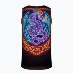 DRAGON FIRE Koszulka bez rękawków - obrazek 3