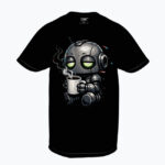 LOW BATTERY MODE Męski T-Shirt Sportowy - obrazek 2