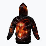 DATA CORE – Bluza z kapturem Oversize - obrazek 3