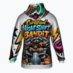 TRASH PANDA ENERGY Bluza Oversize - obrazek 3