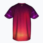 NEON TIME RIDER Męski T-Shirt Sportowy - obrazek 3