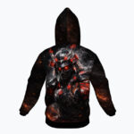 INFERNO SAMURAI – Bluza z kapturem Unisex - obrazek 3