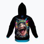 SHARK GYM MONSTER Bawełniana bluza z kapturem - obrazek 3
