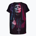 HOLY SMOKE Damski T-shirt - obrazek 3