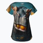 TROPIC HIPPO Koszulka damska typu butterfly - obrazek 3