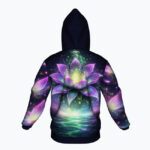 ELECTRIC LOTUS BLOOM Bluza z kapturem - obrazek 2