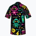 AI BEACH MODE Koszula Hawajska - obrazek 3