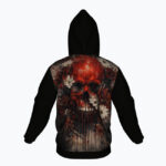 DARK BOTANICA Bawełniana bluza z kapturem Unisex - obrazek 2