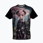 MIDNIGHT SAKURA Koszulka męska