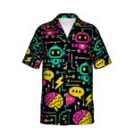 AI BEACH MODE Koszula Hawajska