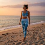 OCEAN BLOOM Legginsy - obrazek 4