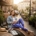 ASTRAL BLOOM Legginsy - obrazek 2