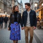 ASTRAL BLOOM Spódnica Bawełniana - obrazek 5