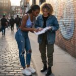 ASTRAL BLOOM Top sportowy damski - obrazek 2