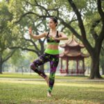 ASTRAL LOTUS Legginsy - obrazek 5