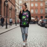 ASTRAL LOTUS WAVE Bluza Oversize - obrazek 2