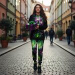 ASTRAL LOTUS WAVE Damskie Spodnie Dresowe - obrazek 2