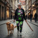 ASTRAL LOTUS WAVE Damskie Spodnie Dresowe - obrazek 6