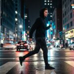 BLACK FLIGHT Spodnie Dresowe Męskie - obrazek 4