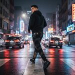 BLACK FLIGHT Spodnie Dresowe Męskie - obrazek 5