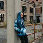 BLUE URBAN RAVEN Bluza męska z kapturem - obrazek 6