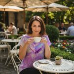 CANDY HEART DRIP T-shirt Damski - obrazek 6