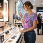 CANDY HEART DRIP T-shirt Damski - obrazek 7