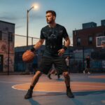 CITY RAVEN Męski T-Shirt Sportowy - obrazek 5