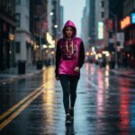 DARK VELVET TIGERS Bluza z kapturem - obrazek 5