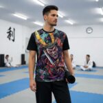 DEMON SHOGUN Męski T-Shirt Sportowy - obrazek 5