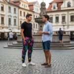 DIGITAL BRAINSTORM Spodnie Dresowe Męskie - obrazek 5