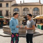 DIGITAL BRAINSTORM Spodnie Dresowe Męskie - obrazek 4