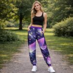 ELECTRIC LOTUS BLOOM Damskie Spodnie Dresowe - obrazek 2