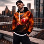 FIERCE FALCON BOXER Bluza z kapturem - obrazek 2