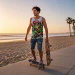 FROG SKATER Koszulka bez rękawków - obrazek 4