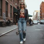 GLAM PIG Koszulka damska z szerokim dekoltem - obrazek 5