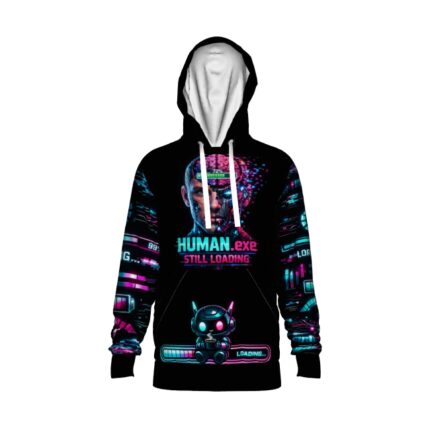 HUMAN STIL BETA Bluza męska z kapturem