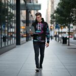 HUMAN STIL BETA Bluza męska z kapturem - obrazek 5