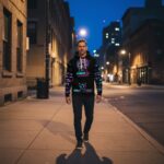 HUMAN STIL BETA Bluza męska z kapturem - obrazek 10