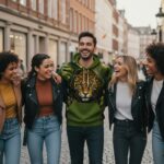 JUNGLE KING Bluza męska z kapturem - obrazek 4