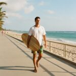 JUNGLE KING Męskie szorty do pływania - obrazek 4