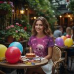 KAWAII SLASHER Koszulka damska typu butterfly - obrazek 7